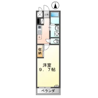 サンウイング【2階】の間取り