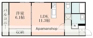 PEACEFUL THIRD【2階】の間取り