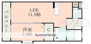 (仮称)ラ・シック大津南【5階】の間取り