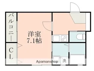 サイエンス吉富【2階】の間取り