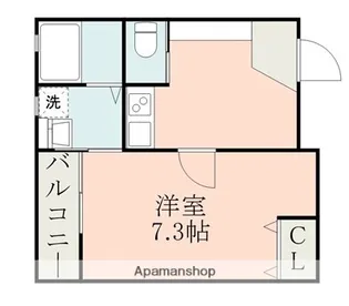 サイエンス吉富【1階】の間取り