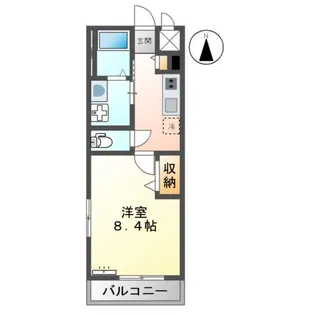 STEINFELDⅠ【212号室】の間取り