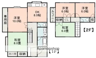 熊本県合志市豊岡【一戸建】の間取り