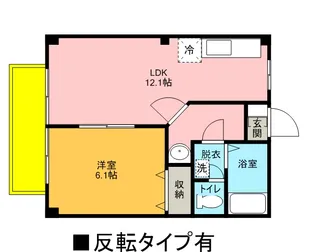 パークサイド【1階】の間取り