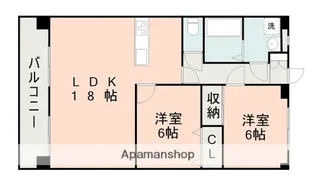 ファミーユ飛田【3階】の間取り