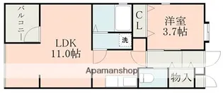 テラーサ参番館【2階】の間取り
