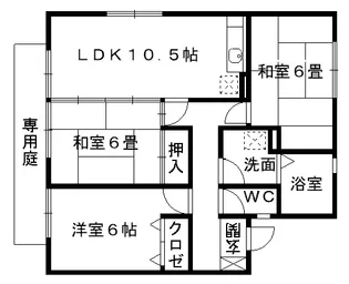 プレミール C棟【2階】の間取り