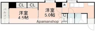 ハウズ・ラフォーレ【3階】の間取り