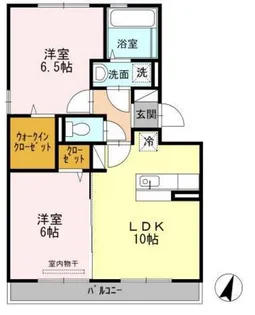 サンハイム須屋 A棟【2階】の間取り