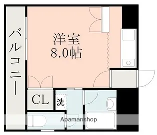 グレースマンション【3階】の間取り