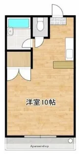 熊本県熊本市中央区黒髪2丁目【マンション】の間取り