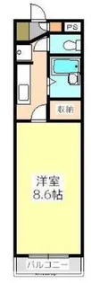 コート新屋敷【5階】の間取り