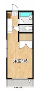 アンプルール新屋敷【2階】の間取り