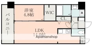 ISM水前寺【7階】の間取り
