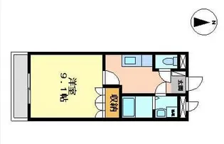 ハウスゆずの木【1階】の間取り