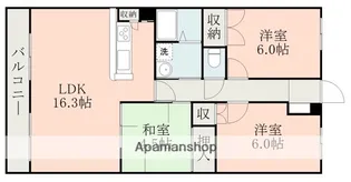 VOLARE出水【2階】の間取り