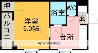 ドミールジュネス国府【3階】の間取り