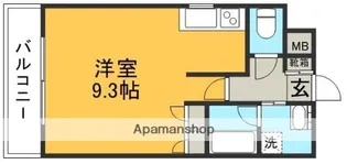 Sビル【8階】の間取り