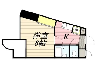 ラ・パルフェ・ド・フィネス【10階】の間取り