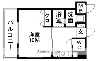 ビルド・ケアⅠ【7階】の間取り