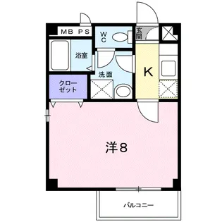 ハーモニーハウス【2階】の間取り