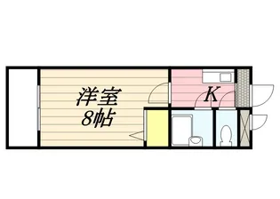 メゾン・ド・ルノン【4階】の間取り