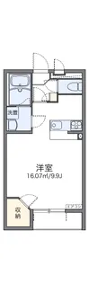 レオネクストK3【212号室】の間取り