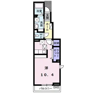 あやめ【1階】の間取り