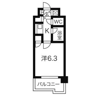 ダイアパレス水前寺第3【10階】の間取り