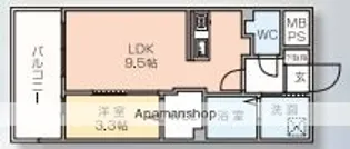 CASA DE PIANO【6階】の間取り