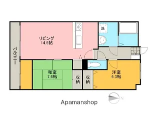 ヴィレッジMT【3階】の間取り