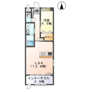 ゴスペル花立【2階】の間取り