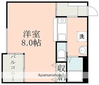 ファインプレイス【4階】の間取り