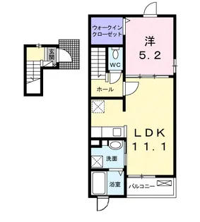 W・フォレスト【2階】の間取り