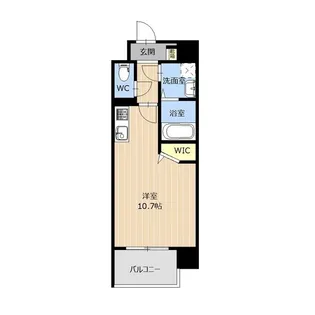 グランディア蓮台寺【9階】の間取り