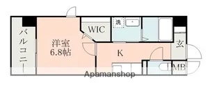 LIXIS大江【8階】の間取り