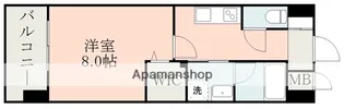 ラ・シック練兵町【8階】の間取り