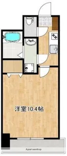 クロノス48練兵町【9階】の間取り
