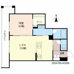 シャーメゾンARISTIO【3階】の間取り