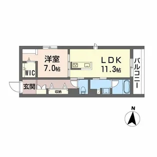 DEUXリジエール【3階】の間取り