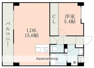 テクノマンション大津Ⅱ【6階】の間取り