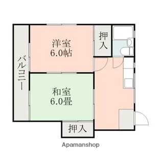 サン・トピア【2階】の間取り