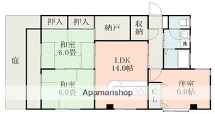 メッシーナ平成【1階】の間取り