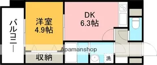 サムティ熊本駅南【5階】の間取り