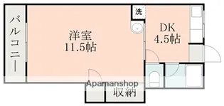 コーポラス国府【2階】の間取り