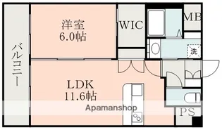 BOA SORTE【11階】の間取り