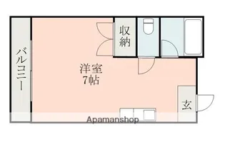 バーディーハイツ【3階】の間取り