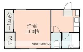ローズンビート【4階】の間取り