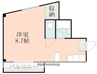 ロフティ天神【3階】の間取り