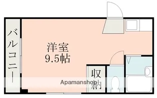ロフティ天神【3階】の間取り